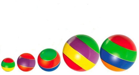 Купить Мячи резиновые (комплект из 5 мячей различного диаметра) в Долгопрудном 