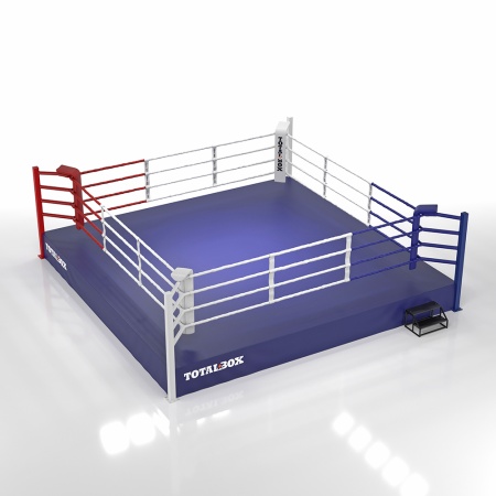 Купить Ринг боксерский Totalbox на помосте 0,5 м, 6х6м, 5х5м в Долгопрудном 
