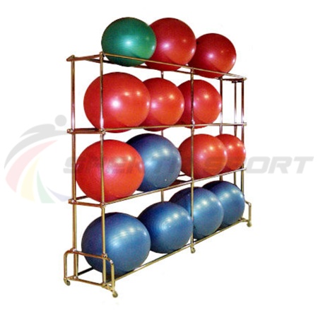 Купить Стеллаж для гимнастических мячей 16 шт в Долгопрудном 